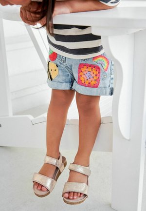 Short en jean - crochet character denim