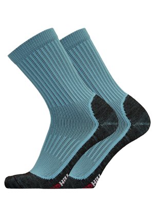 WALKING-WINTER XC - Socks - turq black
