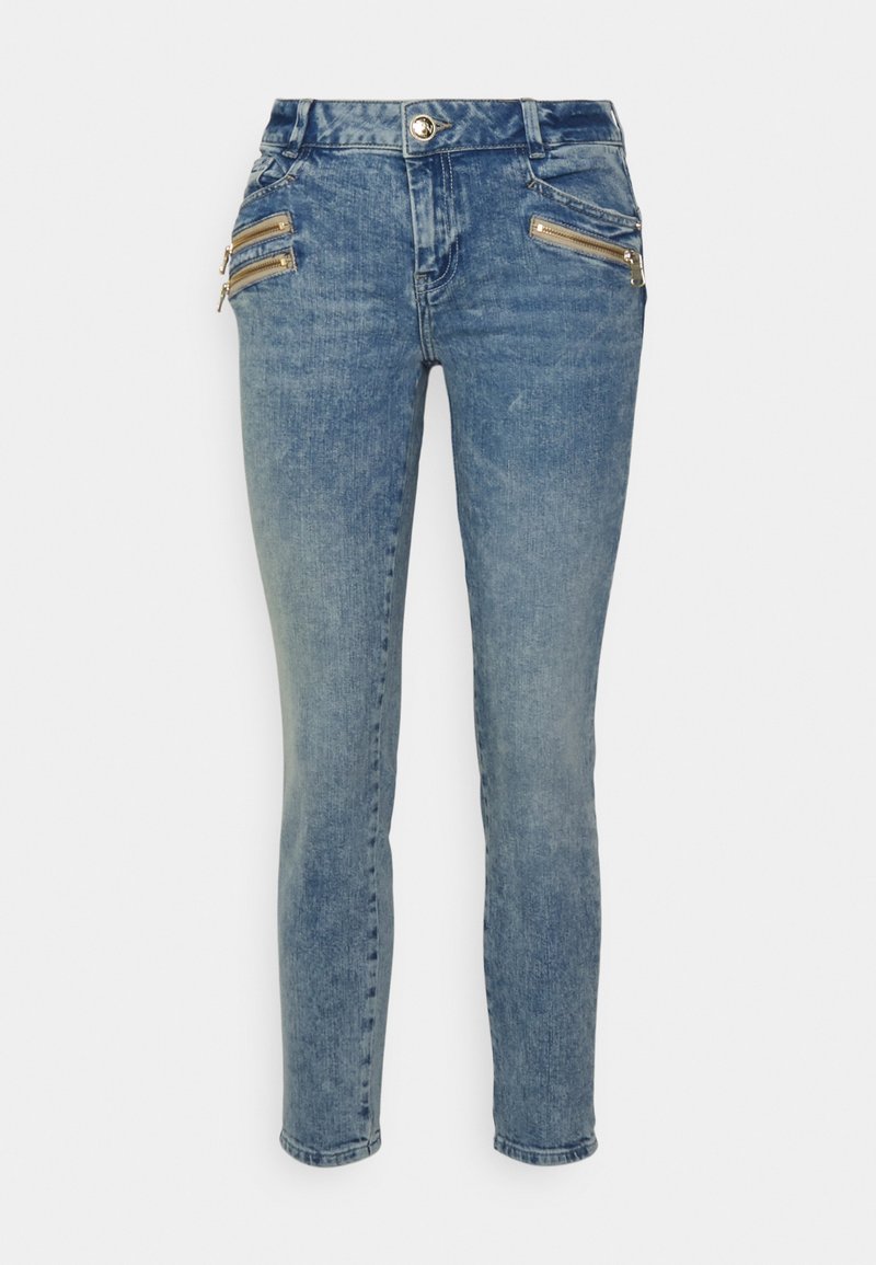 MOS MOSH Slim fit jeans lichtblauw