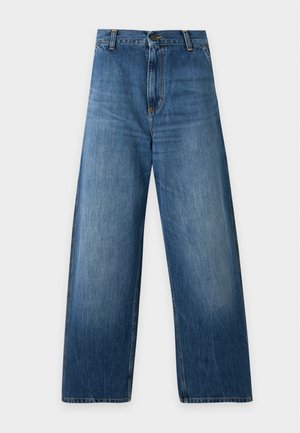 Carhartt WIP, BRANDON SINGLE KNEE PANT - Relaxed fit jeans - blue marble used wash