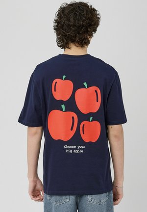 COLLAB I LOVE NY - T-shirt imprimé - bleu foncé