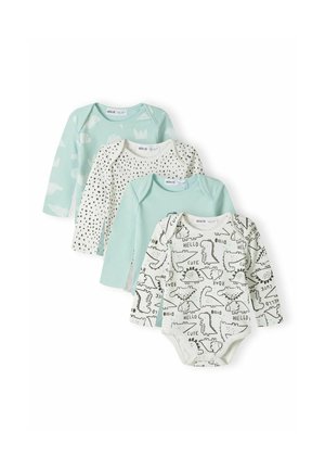 4 PACK - Sleep suit - green off white