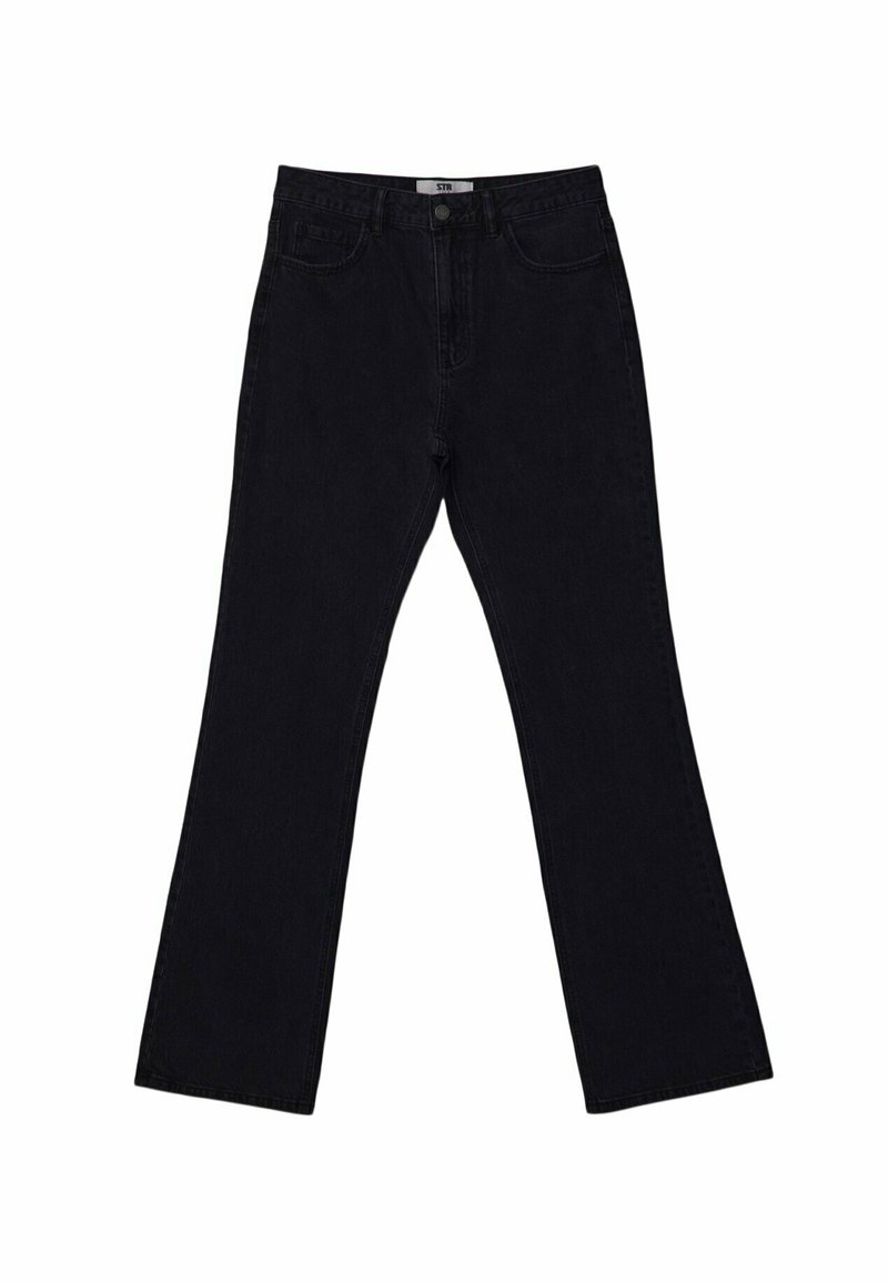 Stradivarius Bootcut jeans grijs denim/greydenim Stradivarius Bootcut jeans grijs denim/greydenim