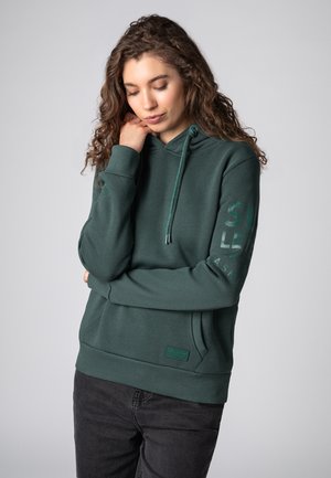Kapuzenpullover - dark-green