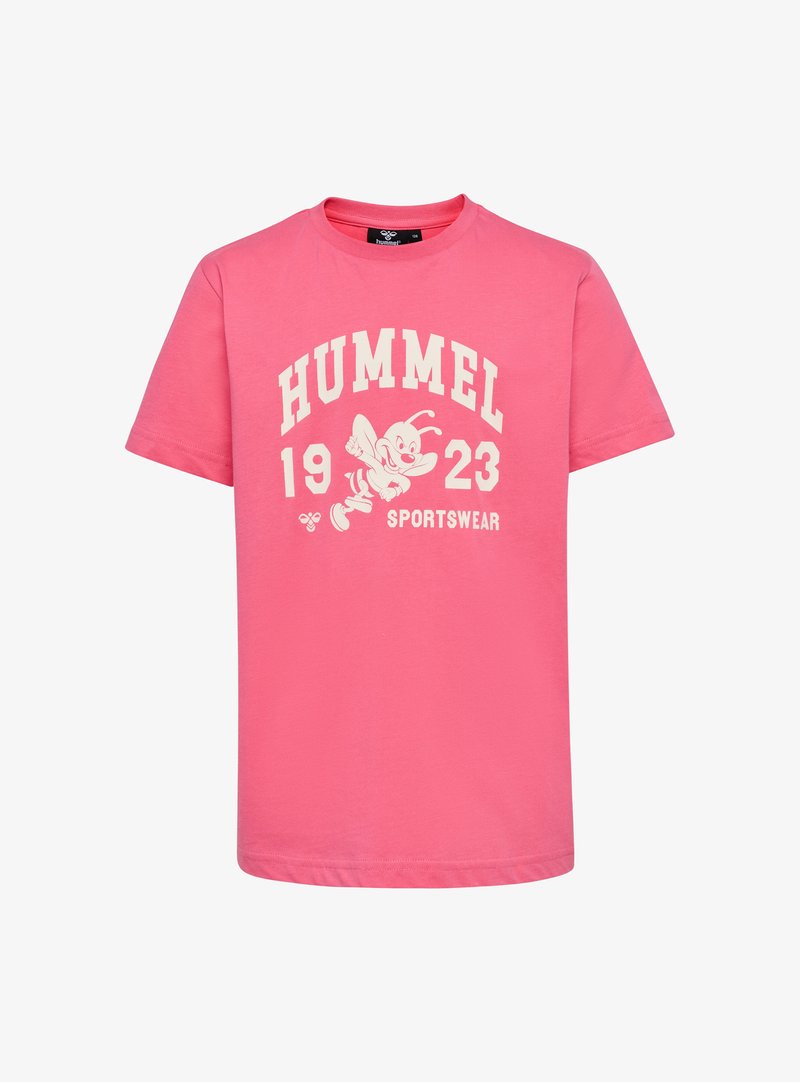 Hummel T-shirt print - bubblegum