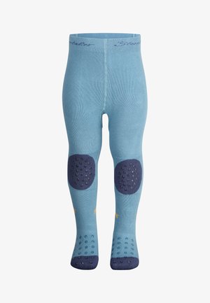 Sterntaler KRABBEL DINO - Strumpfhose - mittelblau