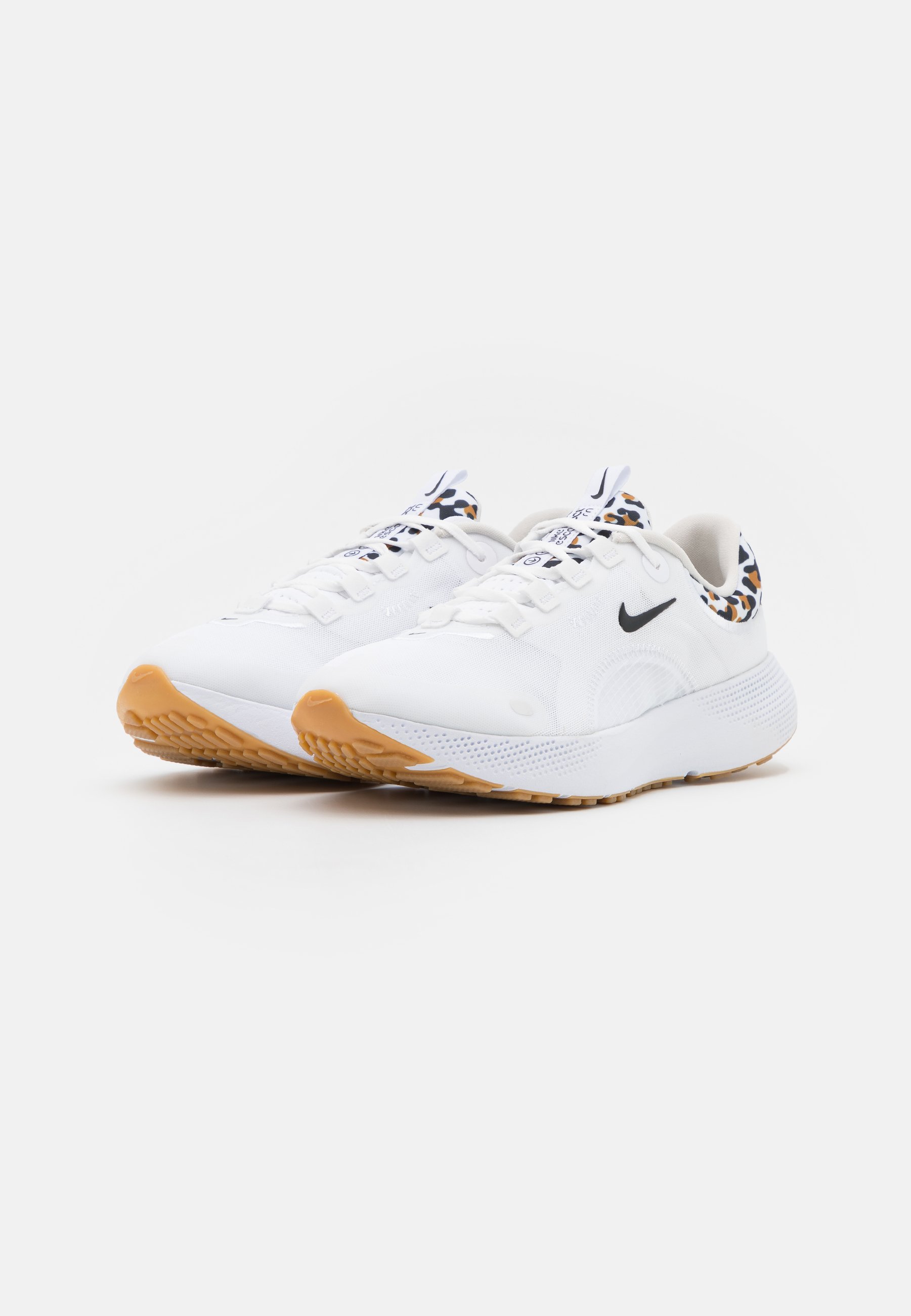 Nike Performance REACT ESCAPE - Zapatillas de running neutras -  white/black/light bone/wheat/light brown/blanco - Zalando.es