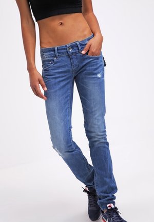 Jeans Skinny Fit - destroyed denim