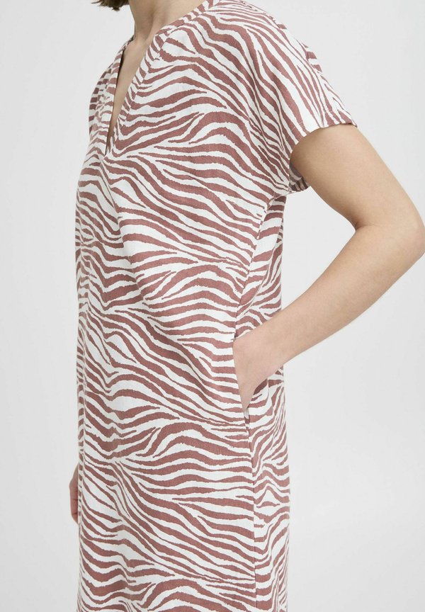 BYFalakka - Day dress - animal light mahogany mix3