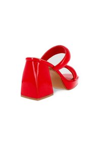 Blogger Mules de tacón - rojo