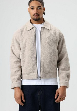 TEDDY ZIP-UP - Fleecejas - mink