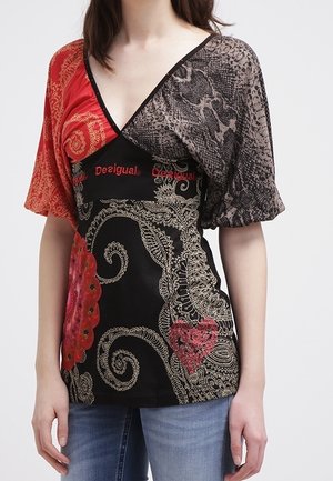 T-shirt print - black