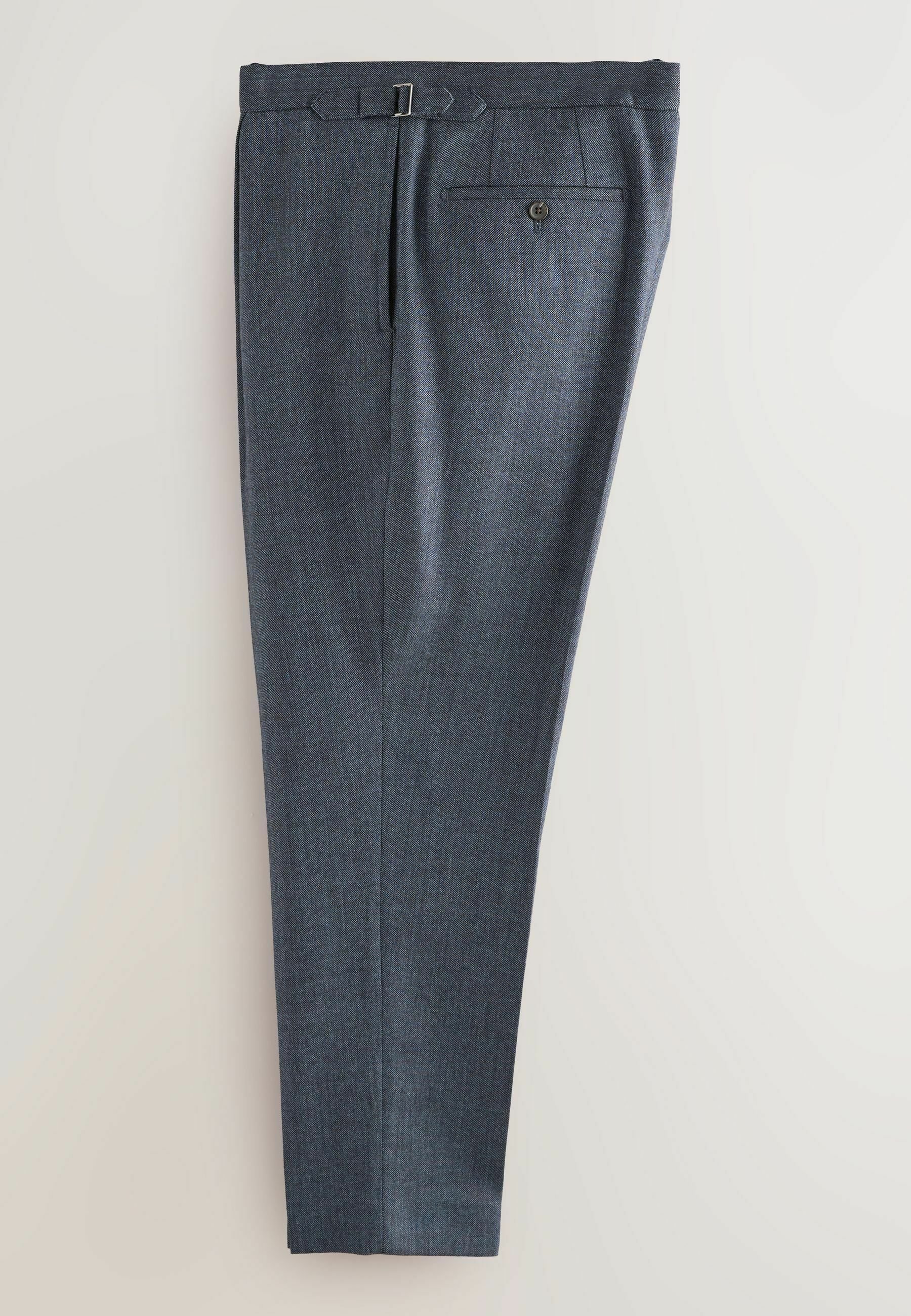 Next REGULAR FIT FUNCTIONAL SIDE ADJUSTERS - Trousers - blue - Zalando