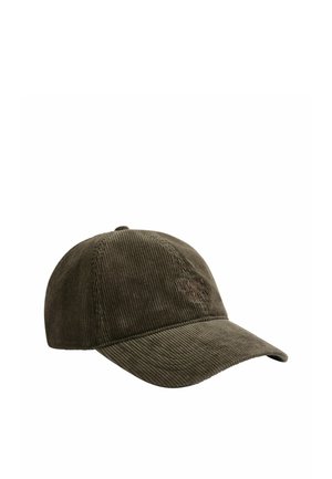 GANT CORD CAP UNISEX - Pet - dark moss green