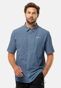 Jack Wolfskin VANDRA S/S - Camicia - blue