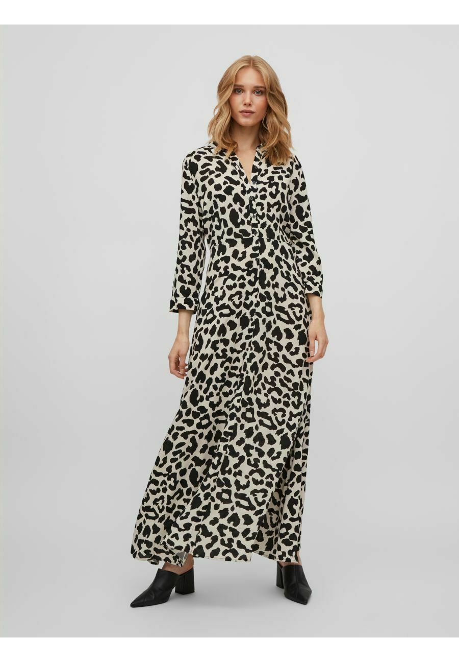 knee length dresses for ladies HANNA LACE LEOPARD MAXI DRESS – NEO NOIR NYC