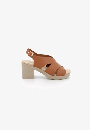 IGI&CO, SANDALO DONNA - Sandali con plateau - marrone