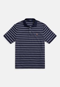 CUSTOM SLIM FIT SOFT COTTON POLO SHIRT - Poloshirt - refined navy/white