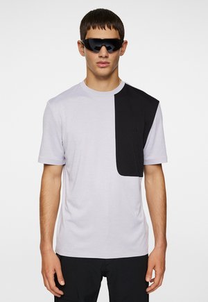 FELIPE  - Print T-shirt - light grey melange