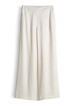 someday., WIDE LEG SATIN - Pantaloni - natural glaze