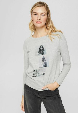 Long sleeved top - light grey