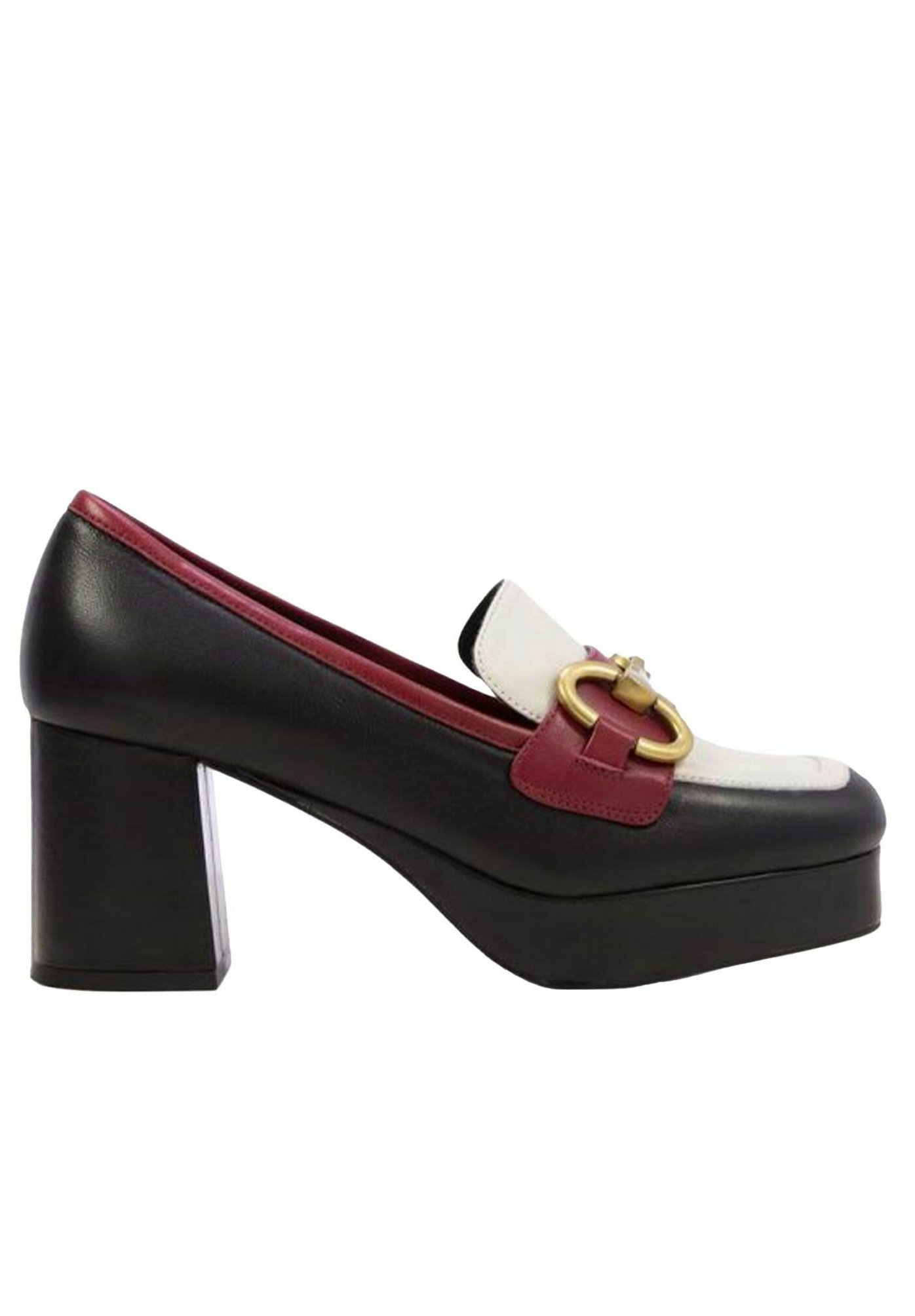 Bibi Lou Plateaupumps - red beige gold/zwart - Zalando.nl