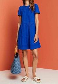 Esprit Abito in maglia - mottled blue