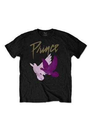 PRINCE DOVES - Print T-shirt - black