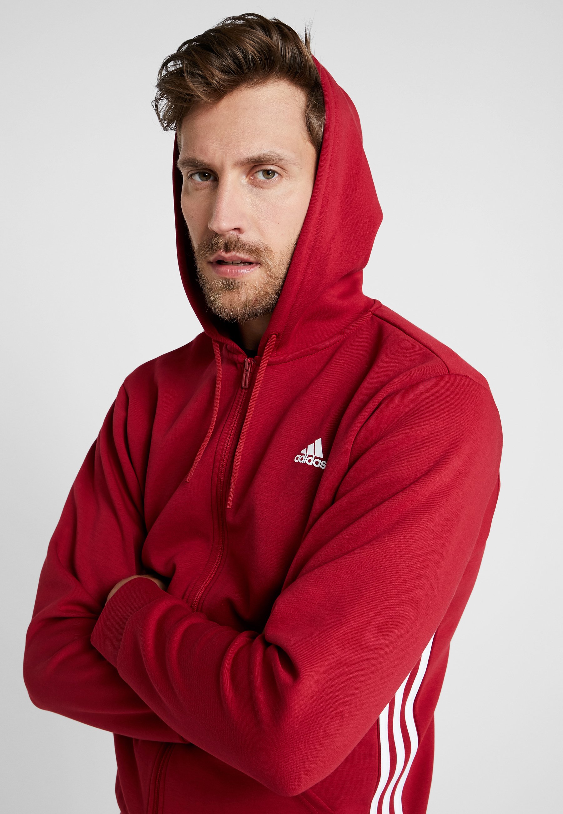 adidas Performance Trainingsjacke active maroonrot adidas Performance Trainingsjacke active maroonrot