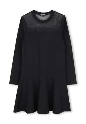 DKNY, ROBE MANCHES LONGUES - Robe de jour - black