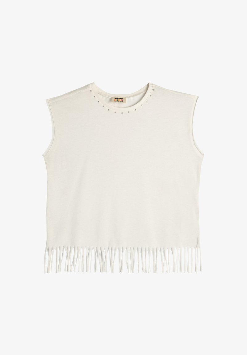 Koton TASSELED - Top - white