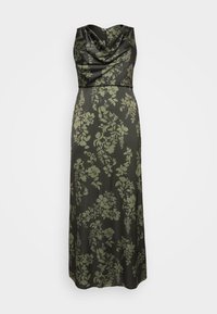 AUTUMN WEDDING ANNA COWL NECK PRINT MAXI - Îmbrăcăminte de ocazie - forest/green