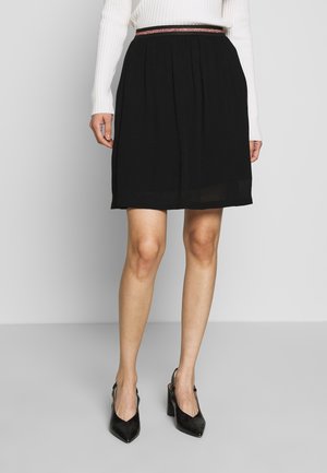 Falda acampanada - black