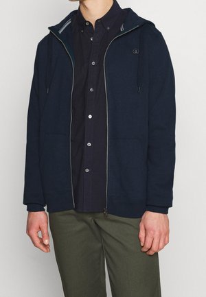 Sweater met rits - dark blue