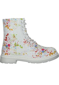 Dockers by Gerli Enkellaarsjes met plateauzool - weiss multi