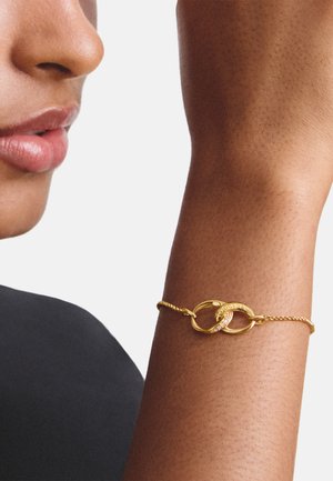 THOMAS SABO, Bracciale - gelbgoldfarben, weiß