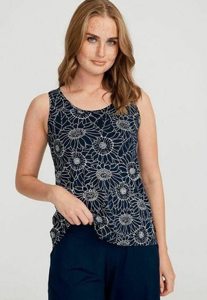 ALICE - Top - navy sunflower