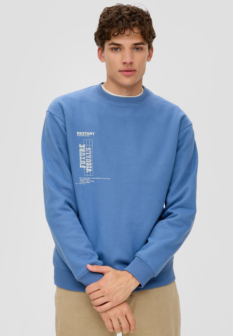 QS Sweater - himmelblau