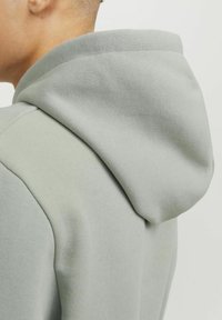 Jack & Jones JJELOGO HOOD - Džemperis su gobtuvu - desert sage