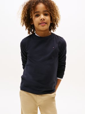 Tommy Hilfiger BOYS BASIC  - Pitkähihainen paita - sky captain