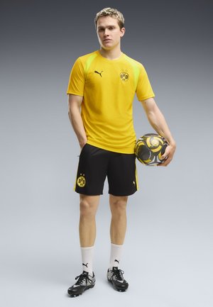 Puma, BVB DORTMUND TRAINING JERSEY - T-shirt print - faster yellow-yellow alert