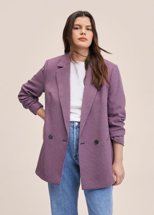 CARLOTA - Short coat - fuchsia
