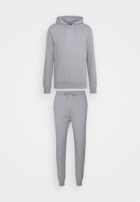 TRACKSUIT SET - Sweatshirt com capuz - grey marl