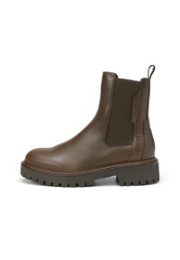 Unselected, crimson brown