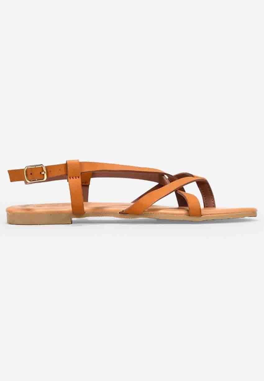 Bosanova Sandalias de dedo - cuero/camel - Zalando.es