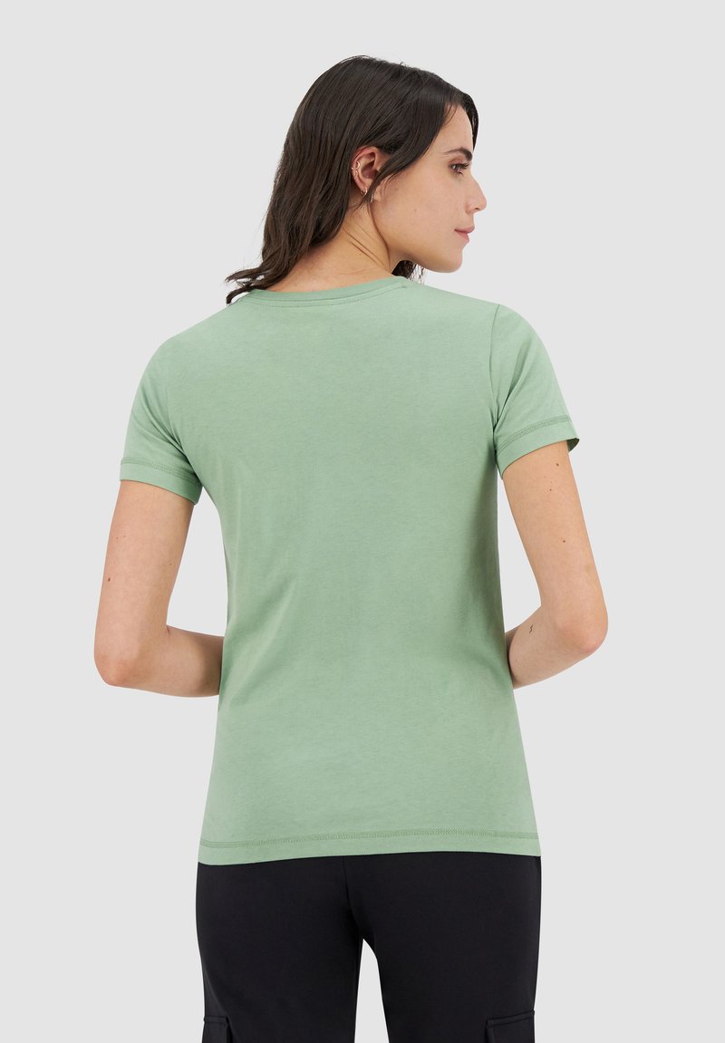 Damen Sportbekleidung | Champion T-Shirt print light green/hellgrün - EG22162 Damen Sportbekleidung | Champion T-Shirt print light green/hellgrün - EG22162