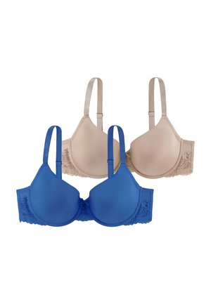 DORINA ADELE DEMI 2 PACK - Podprsenka pod tričko - blue beige