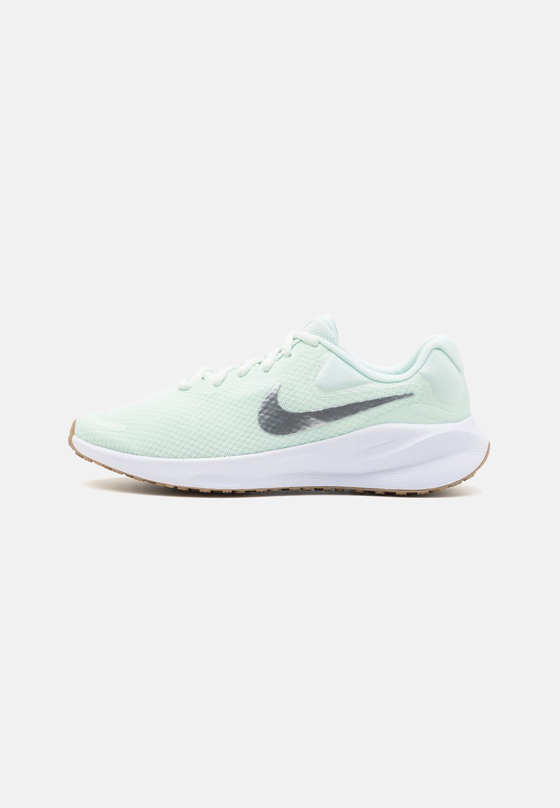 Nike Performance - REVOLUTION 7 - Hardloopschoenen neutraal - barely green/metallic silver/white/platinum tint/hemp, Vergroten