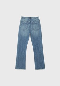 Stradivarius Vaqueros bootcut - stone blue denim