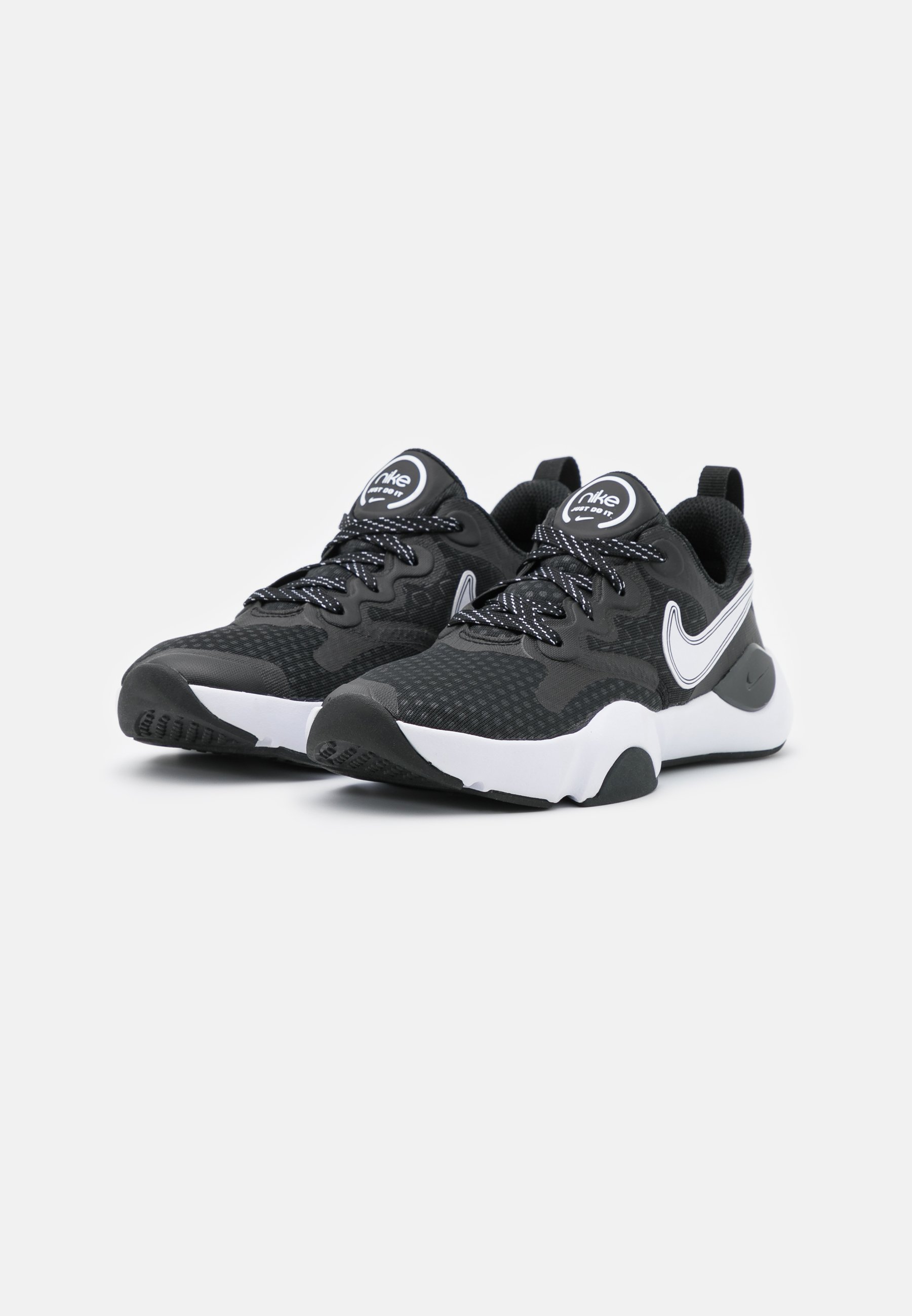 Nike Performance SPEEDREP - Sportschoenen - black/white/dark smoke  grey/pure platinum/Zwart - Zalando.be